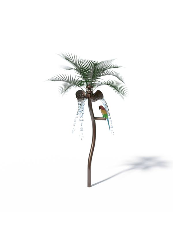 PALM TREE w DUMPING COCONUTS S-01.02.01