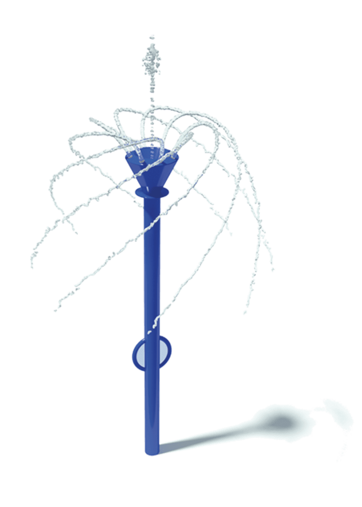 TORNADO POST - Water Splash - Aquatic Playground - Splash Pad Manufacturer