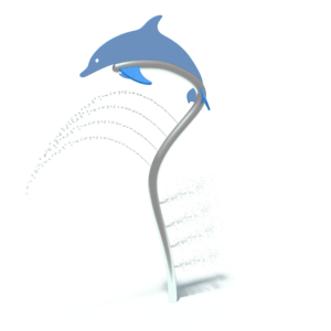 AQUA DOLPHIN POST COLUMN