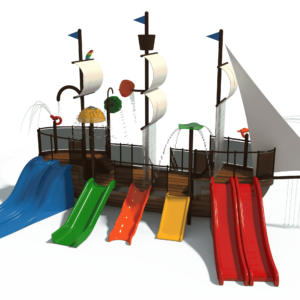 PIRATE SHIP MULTI SLIDE